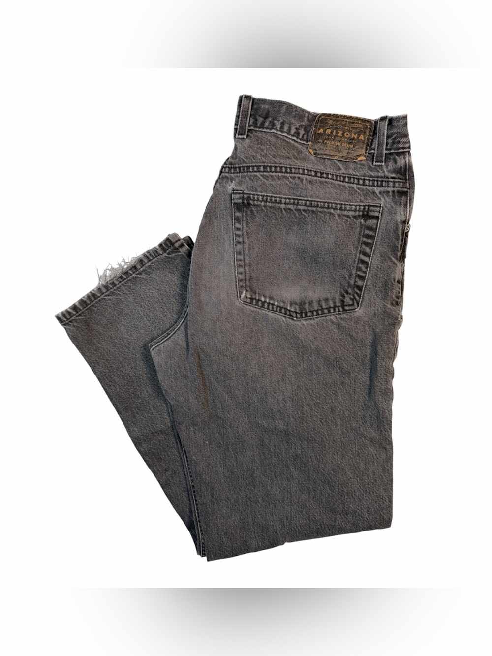 Arizona Jean Company Men's Black Washed Relaxed Jeans - Picture 4 of 9